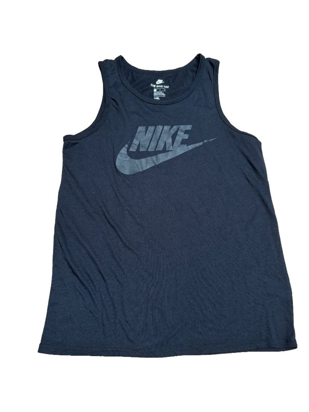 The Nike Tee Men’s Tank Size M, Sleeveless, Black